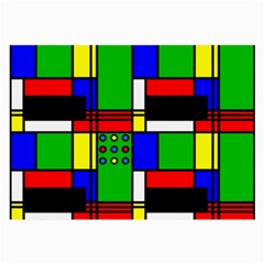 Mondrian Glasses Cloth (large)