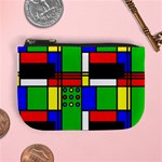 Mondrian Coin Change Purse Front