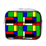 Mondrian Mini Travel Toiletry Bag (One Side) Front