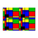 Mondrian A4 Sticker 10 Pack Front