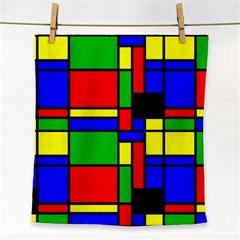 Mondrian Face Towel by Siebenhuehner