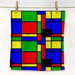 Mondrian Face Towel Front