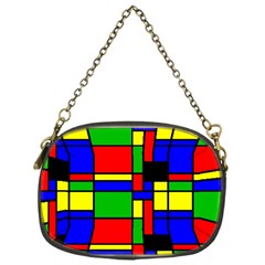 Mondrian Chain Purse (one Side) by Siebenhuehner