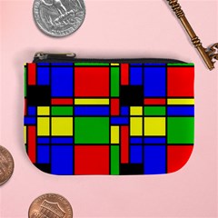 Mondrian Coin Change Purse by Siebenhuehner