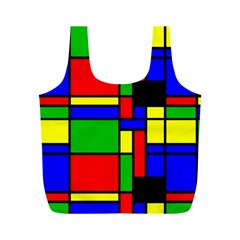 Mondrian Reusable Bag (m) by Siebenhuehner