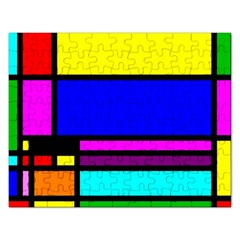 Mondrian Jigsaw Puzzle (rectangle)