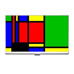 Mondrian Business Card Holder