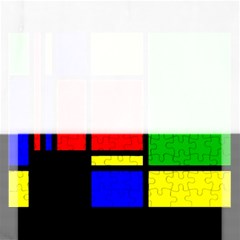 Mondrian Jigsaw Puzzle (rectangle) by Siebenhuehner