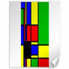 Mondrian Canvas 36  X 48  (unframed) by Siebenhuehner