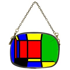 Mondrian Chain Purse (one Side) by Siebenhuehner