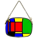 Mondrian Chain Purse (Two Sided)  Front