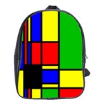 Mondrian School Bag (Large) Front