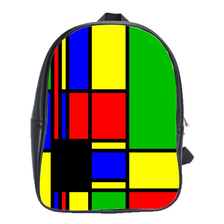 Mondrian School Bag (Large)