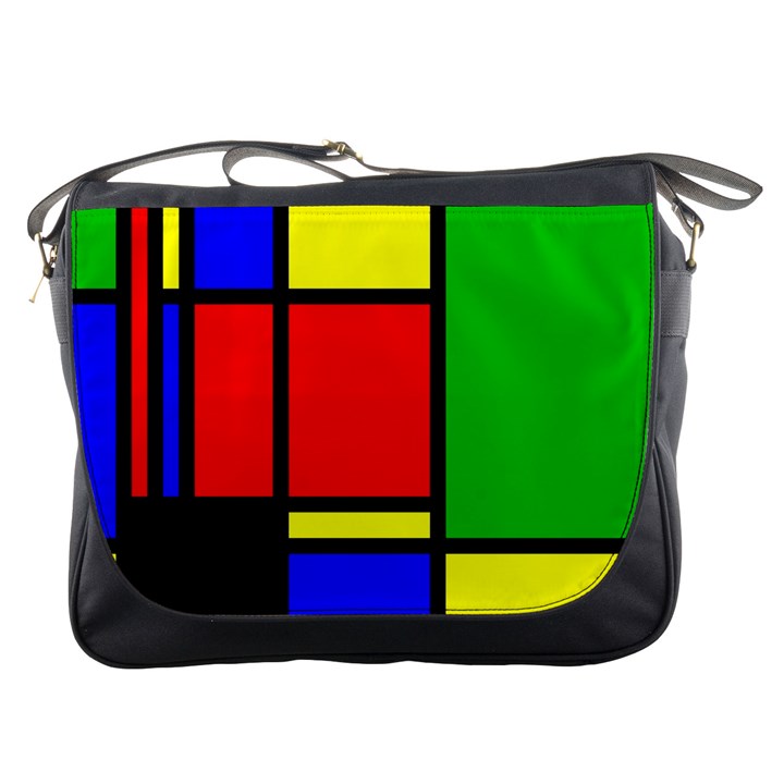 Mondrian Messenger Bag