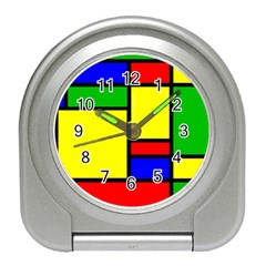 Mondrian Desk Alarm Clock by Siebenhuehner