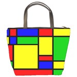 Mondrian Bucket Handbag Back