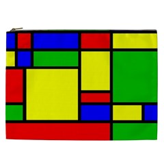 Mondrian Cosmetic Bag (xxl) by Siebenhuehner