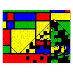 Moderne Jigsaw Puzzle (rectangle) by Siebenhuehner