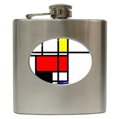 Mondrian Hip Flask by Siebenhuehner