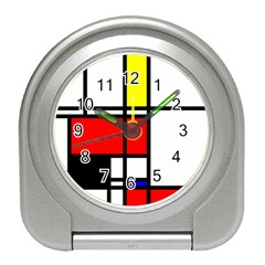 Mondrian Desk Alarm Clock