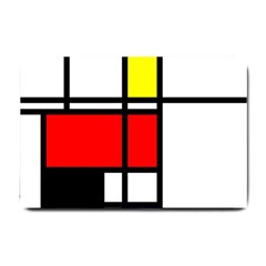 Mondrian Small Door Mat by Siebenhuehner