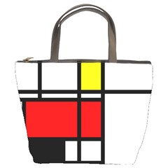 Mondrian Bucket Handbag by Siebenhuehner