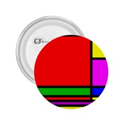 Mondrian 2 25  Button by Siebenhuehner