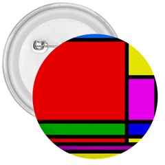 Mondrian 3  Button by Siebenhuehner