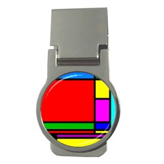 Mondrian Money Clip (round) by Siebenhuehner