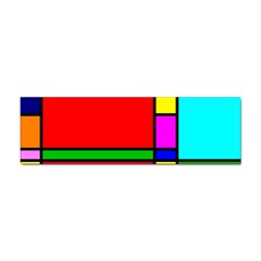 Mondrian Bumper Sticker by Siebenhuehner