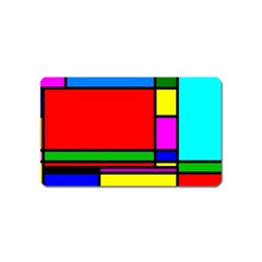 Mondrian Magnet (name Card)