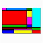 Mondrian Postcard 4 x 6  (10 Pack) Front