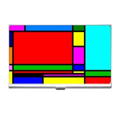 Mondrian Business Card Holder by Siebenhuehner