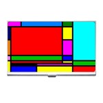 Mondrian Business Card Holder Front