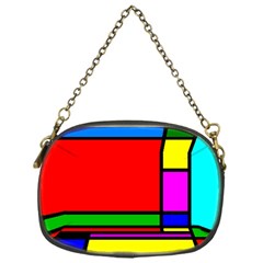 Mondrian Chain Purse (one Side) by Siebenhuehner