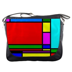 Mondrian Messenger Bag by Siebenhuehner