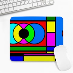 Mondrian Large Mouse Pad (rectangle) by Siebenhuehner