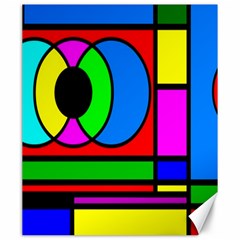 Mondrian Canvas 20  X 24  (unframed) by Siebenhuehner