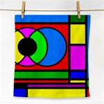 Mondrian Face Towel Front