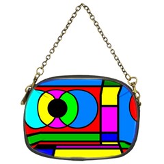 Mondrian Chain Purse (one Side) by Siebenhuehner