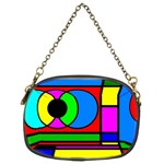 Mondrian Chain Purse (Two Sided)  Front