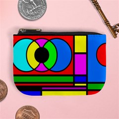 Mondrian Coin Change Purse