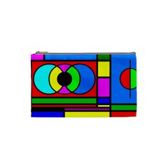 Mondrian Cosmetic Bag (small) by Siebenhuehner