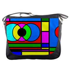 Mondrian Messenger Bag by Siebenhuehner