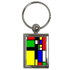 Abstrakt Key Chain (rectangle)