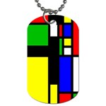 Abstrakt Dog Tag (Two-sided)  Front