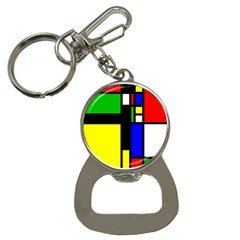 Abstrakt Bottle Opener Key Chain by Siebenhuehner