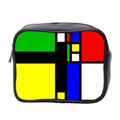 Abstrakt Mini Travel Toiletry Bag (two Sides) by Siebenhuehner