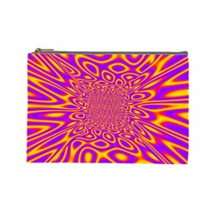 Psycedelic Warp Cosmetic Bag (large)