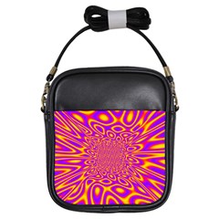 Psycedelic Warp Girl s Sling Bag